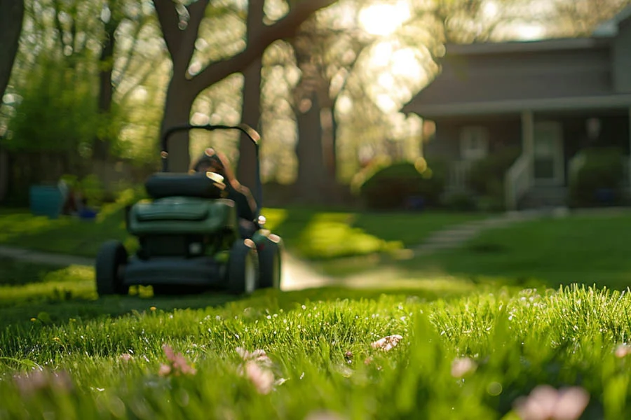 battery self propelled lawn mowers